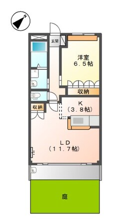 アシューレ　ガーデンの物件間取画像